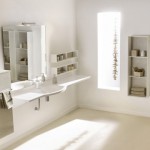 Blanc tendance dans la salle de bains @Ambiance Bain