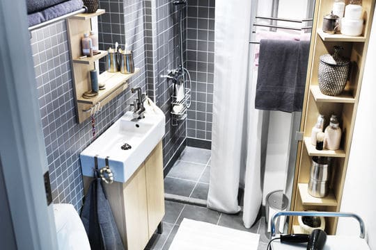 Salle de bains XS et mini design @Ikea Salle de bains XS et mini design @Ikea