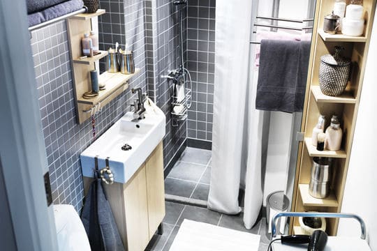 Salle de bains XS et mini design @Ikea